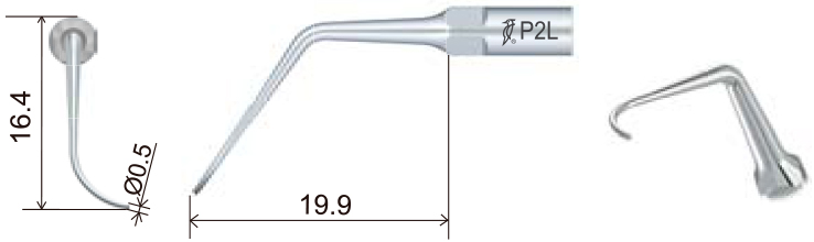 Размеры наконечника для скалера